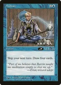 Meditate (Oversized) [Oversize Cards] 1