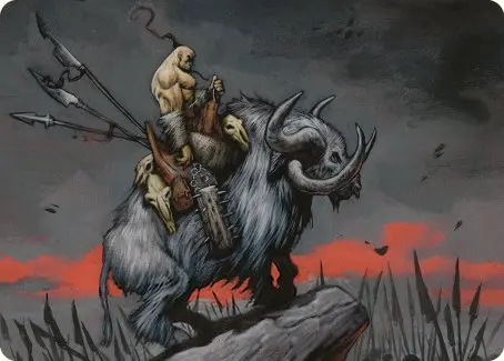 Godo, Bandit Warlord Art Card [Commander Masters Art Series] 1