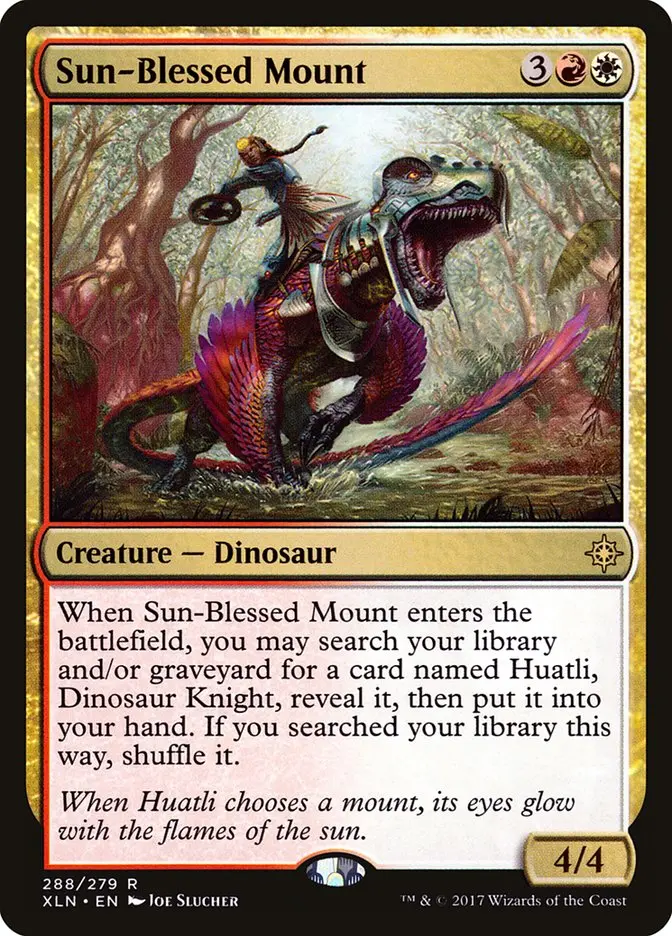 Sun-Blessed Mount [Ixalan] 1