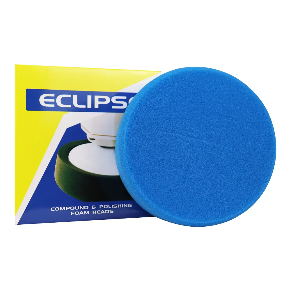 Eclipse 6" 150Mm Blue Medium Polishing Pad M14 1