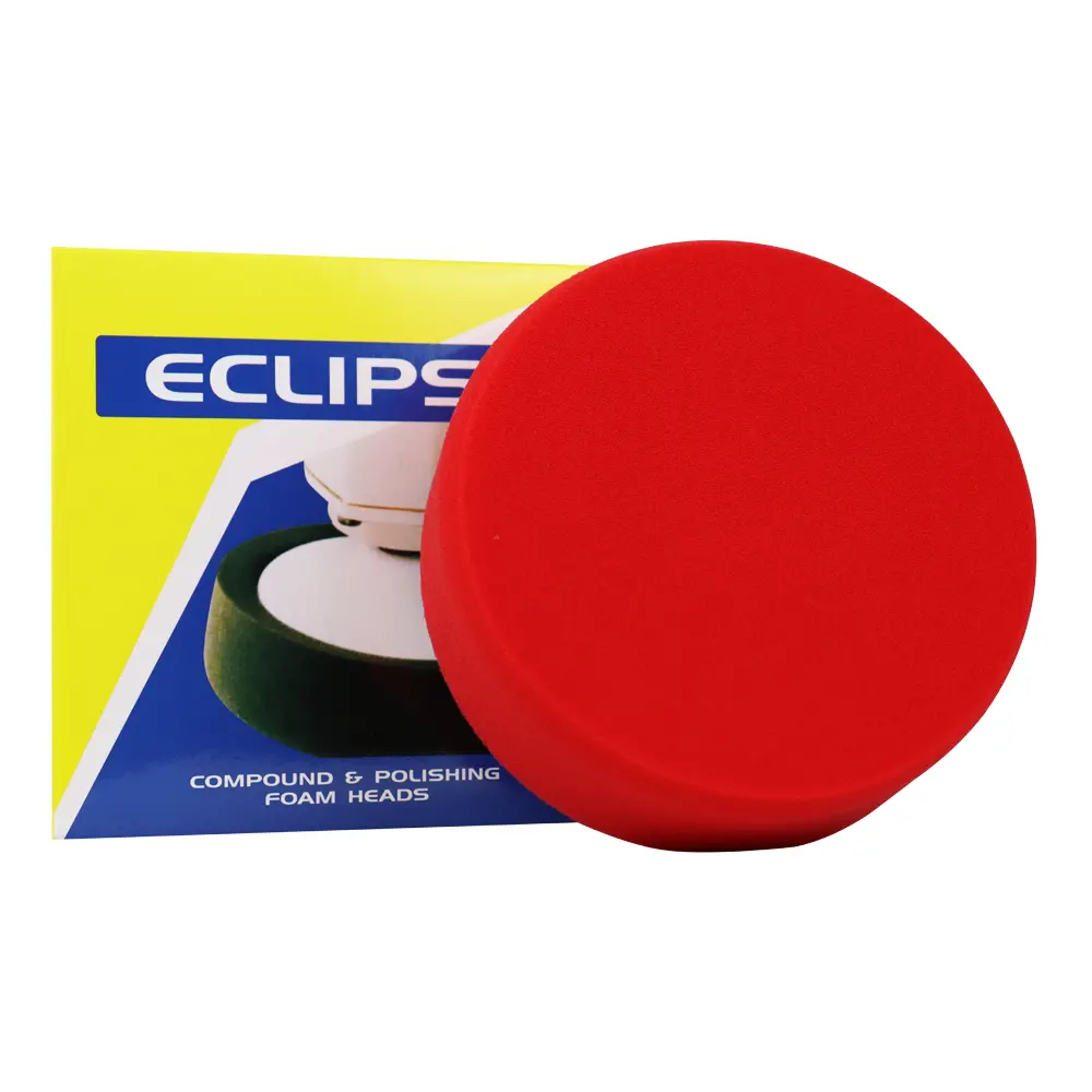 Eclipse 6" 150Mm Red Fine Polishing Pad M14 1