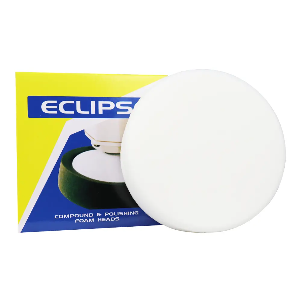 Eclipse 6" 150Mm White Compounding Pad M14 1