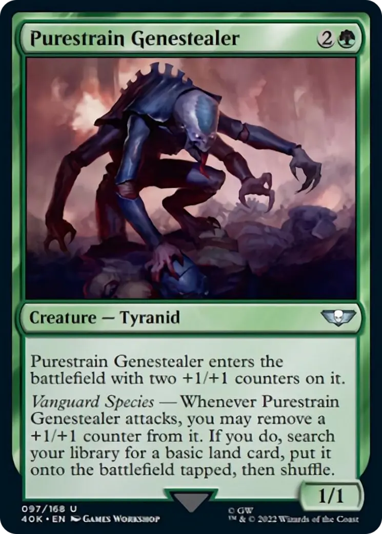 Purestrain Genestealer (Surge Foil) [Warhammer 40,000] 1