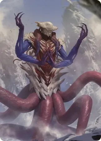 Zhulodok, Void Gorger Art Card [Commander Masters Art Series] 1