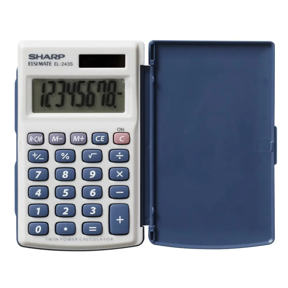 Pocket Calculator, Dual Powered 1