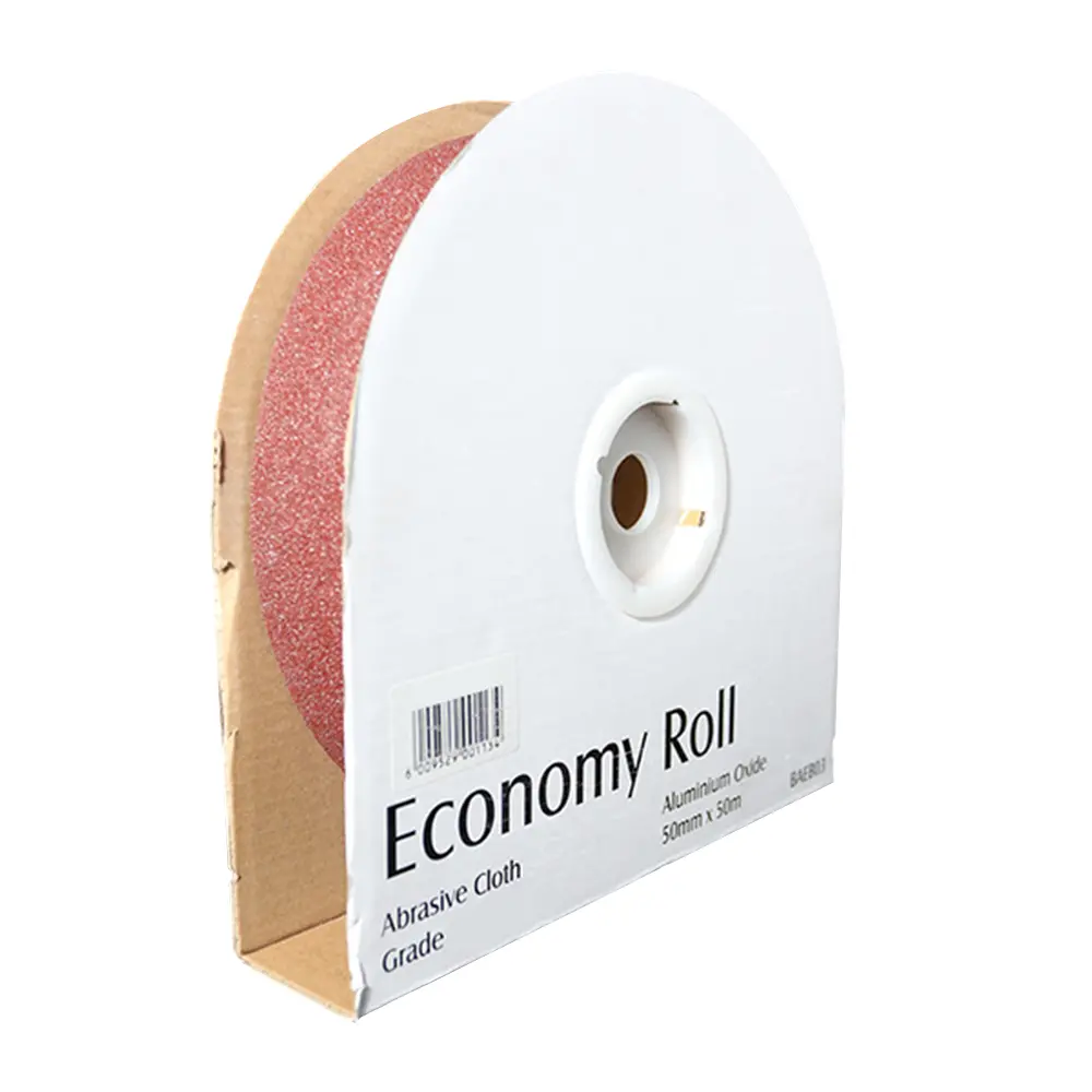 Revcut Economy Cloth Emery Paper 180G 50Mm X 50M Roll 1