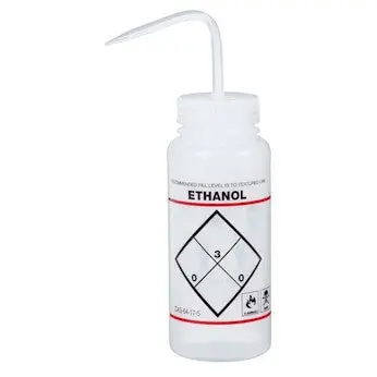 Wash Bottle, Safety Labeled, "Ethanol", 500 Ml 1