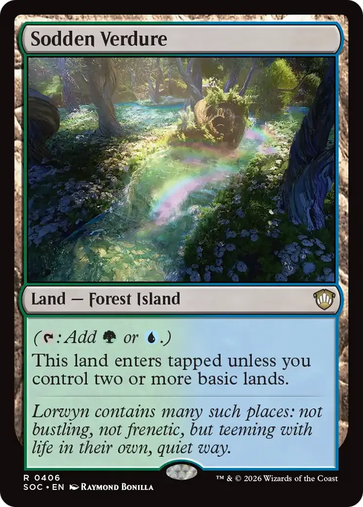 Sodden Verdure [Secrets Of Strixhaven Commander] 1