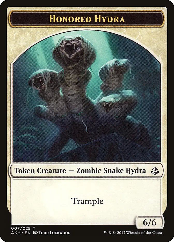 Honored Hydra Token [Amonkhet Tokens] 1