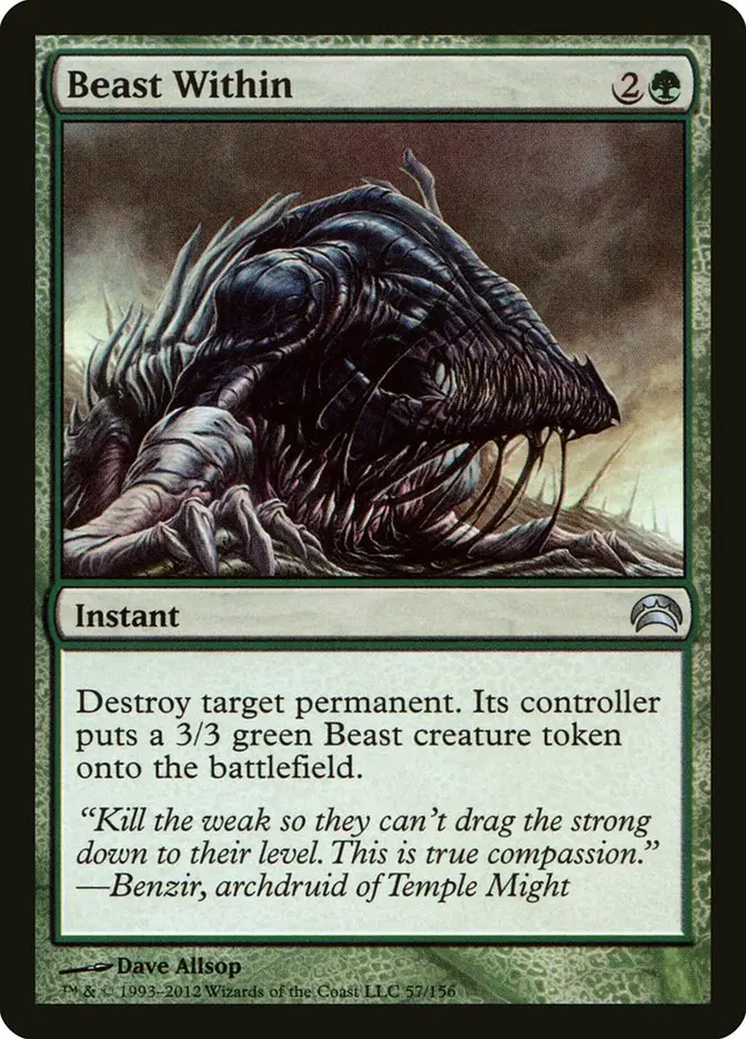 Beast Within [Planechase 2012] 1