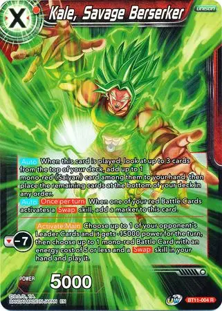Kale, Savage Berserker (Bt11-004) [Vermilion Bloodline 2Nd Edition] 1