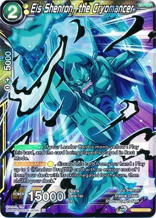 Eis Shenron, The Cryomancer (Bt11-112) [Vermilion Bloodline 2Nd Edition] 1