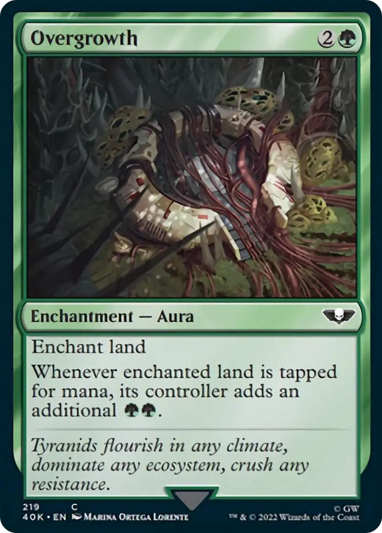Overgrowth (Surge Foil) [Warhammer 40,000] 1