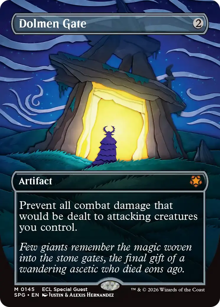 Dolmen Gate (Borderless) [Lorwyn Eclipsed Special Guests] 1