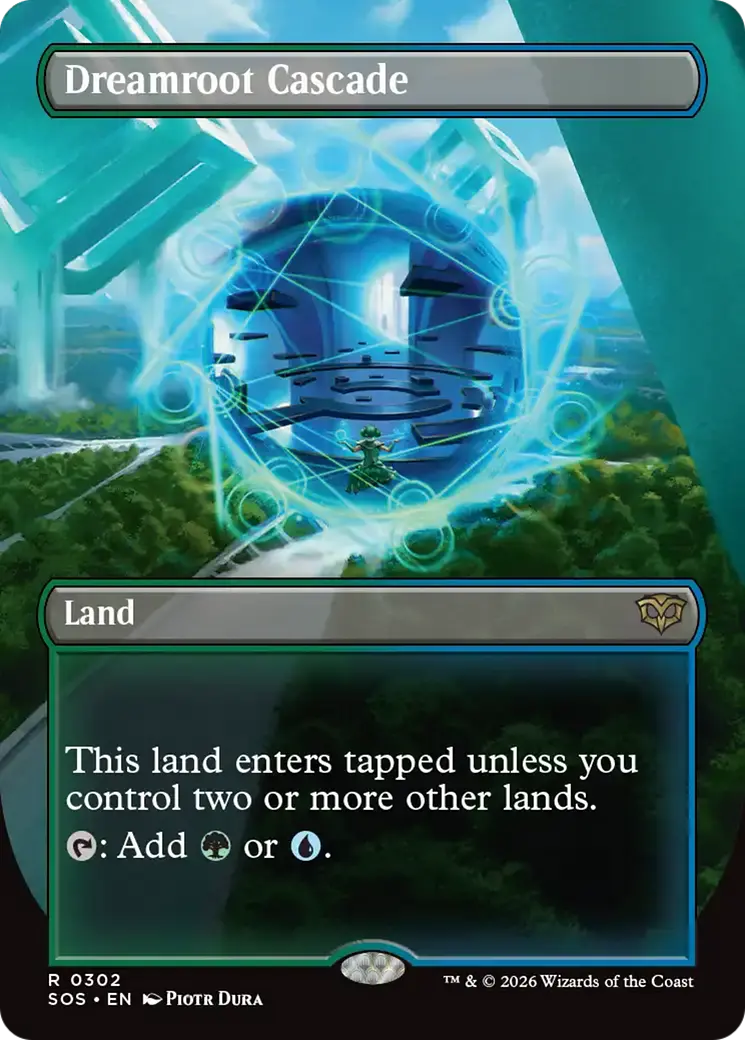 Dreamroot Cascade (Borderless) [Secrets Of Strixhaven] 1