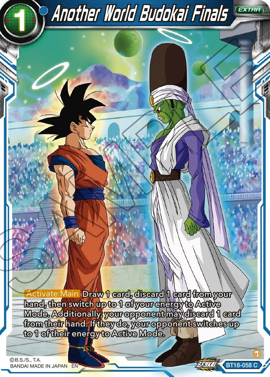 Another World Budokai Finals (Bt18-058) [Dawn Of The Z-Legends] 1
