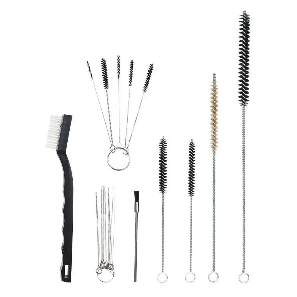 Sar 17 Piece Spray Gun Cleaning Kit Clean Set Rifle Pistol Paint Air Brush 1