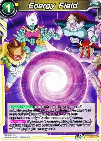 Energy Field (Bt11-118) [Vermilion Bloodline 2Nd Edition] 1