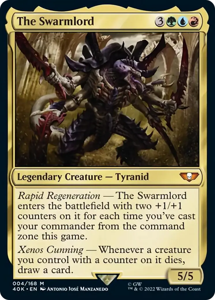 The Swarmlord (Surge Foil) [Warhammer 40,000] 1