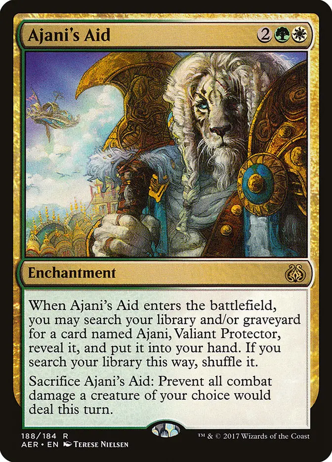 Ajani's Aid [Aether Revolt] 1