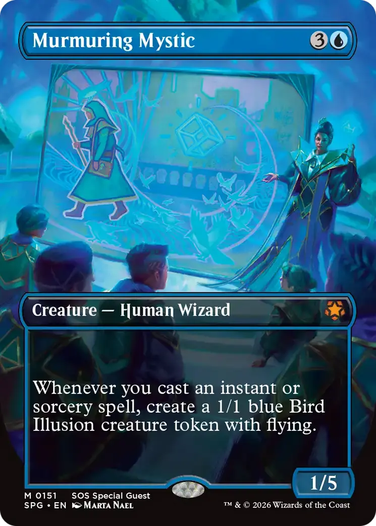 Murmuring Mystic (Borderless) [Secrets Of Strixhaven Special Guests] 1