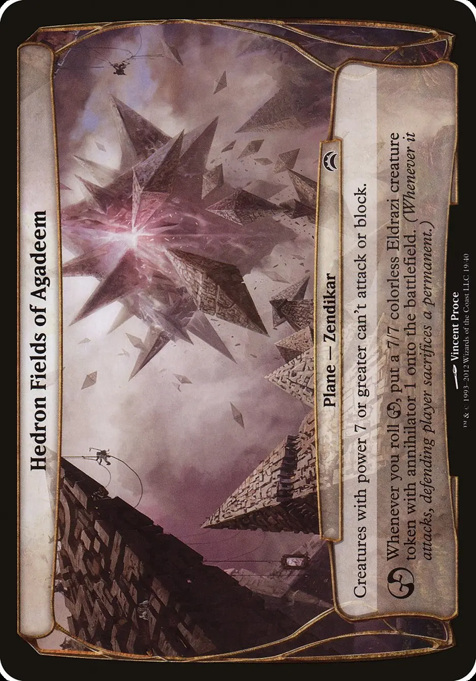 Hedron Fields Of Agadeem (Planes) [Planechase 2012 Planes] 1