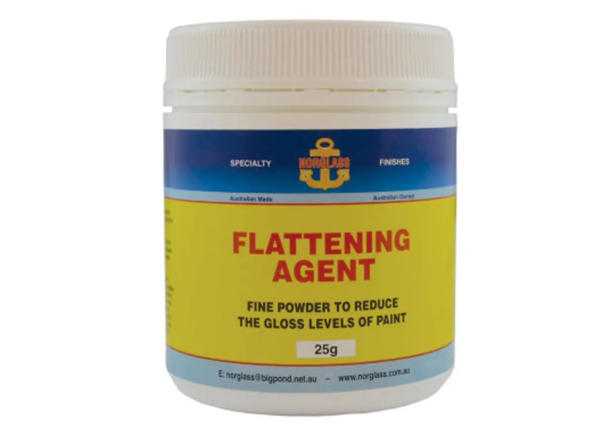 Norglass Flattening Agent 25G Tub Reduce Gloss Level Of Paint Boat Marine 1