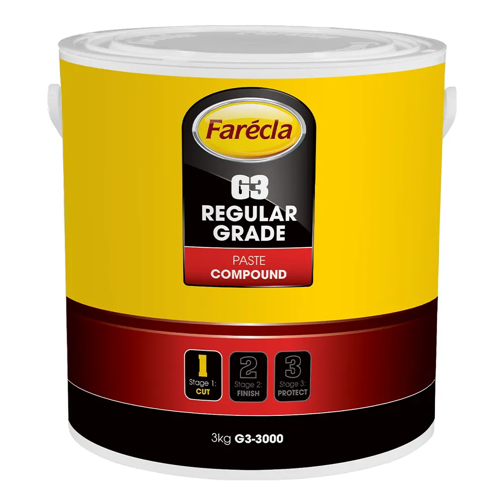Farecla G3 Regular Grade Cutting Compound 3Kg Car Buffing Paste 1