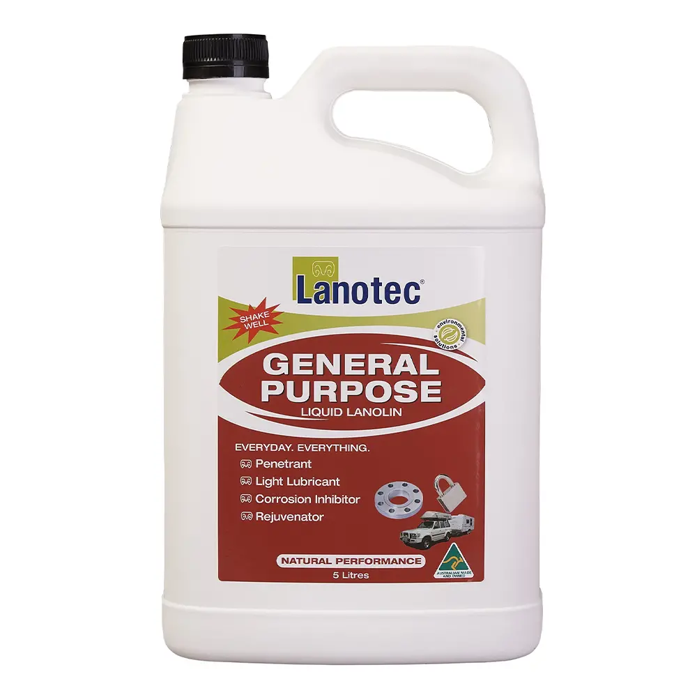 Lanotec General Purpose Liquid Lanolin 5L Lubricant And Corrosion Inhibitor 1