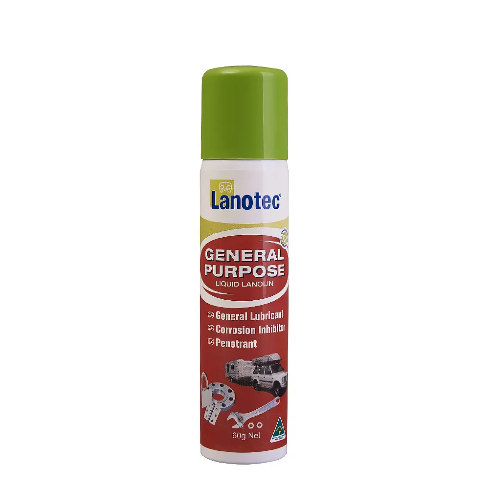 Lanotec General Purpose Liquid Lanolin 60G Spray Lubricant And Corrosion Inhibitor 1