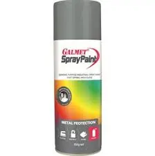 Galmet Pewter Grey 350G Spraypaint – Fast-Dry, High Gloss Enamel 1