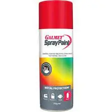 Galmet Red 350G Spraypaint – Fast-Dry, High Gloss Enamel 1