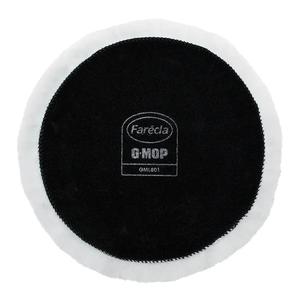 Farecla G Mop 6" (150Mm) Lambs Wool Hook & Loop High Cut Pad 1