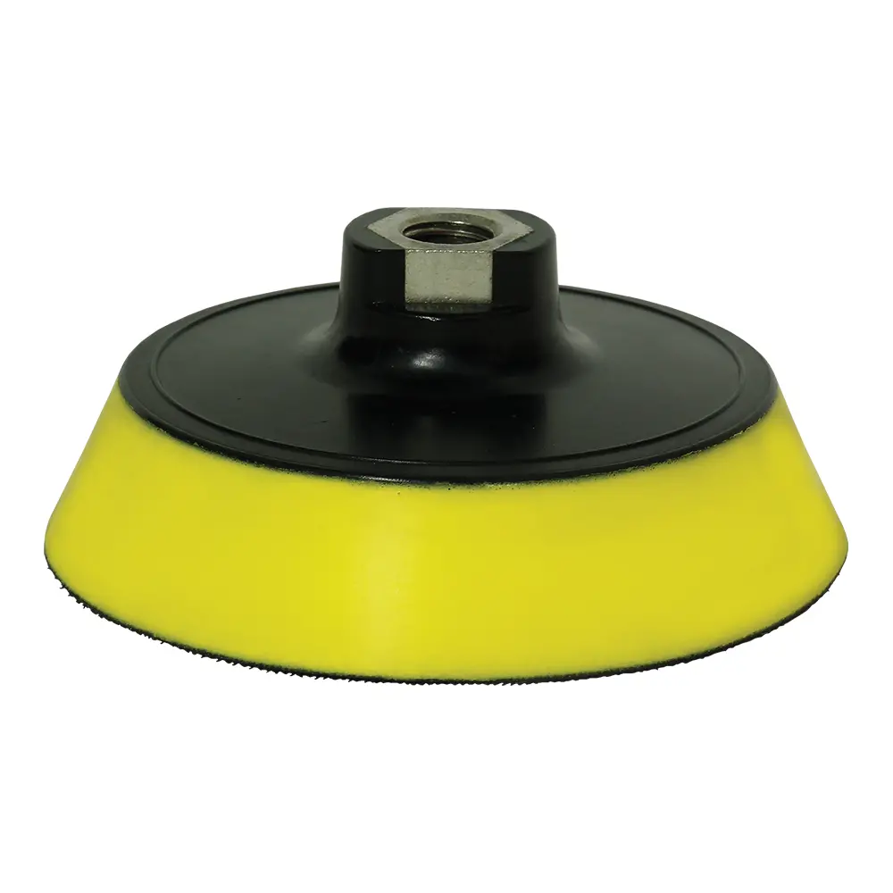 Farecla G Mop Backing Plate With Yellow Interface Pad For 6" 150Mm Pads M14 1