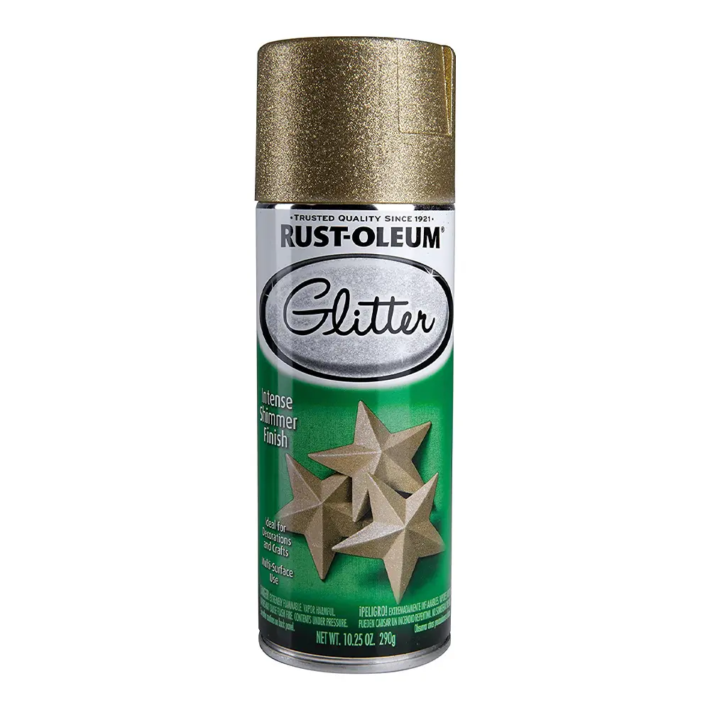 Rust-Oleum Specialty Glitter Spray Paint 290G Sparkling Gold 1