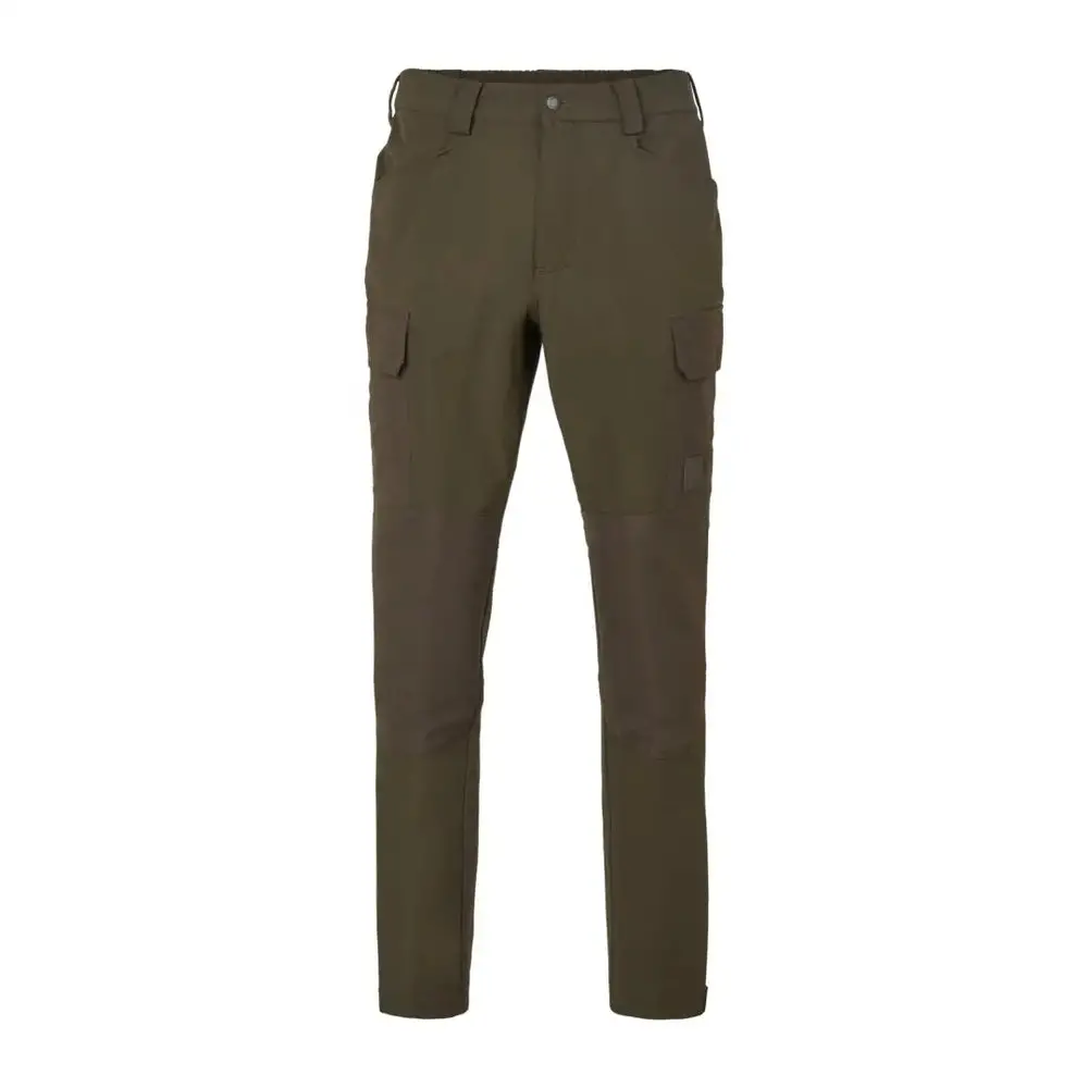 Harkila Hill Trousers - Willow Green/Brown 1