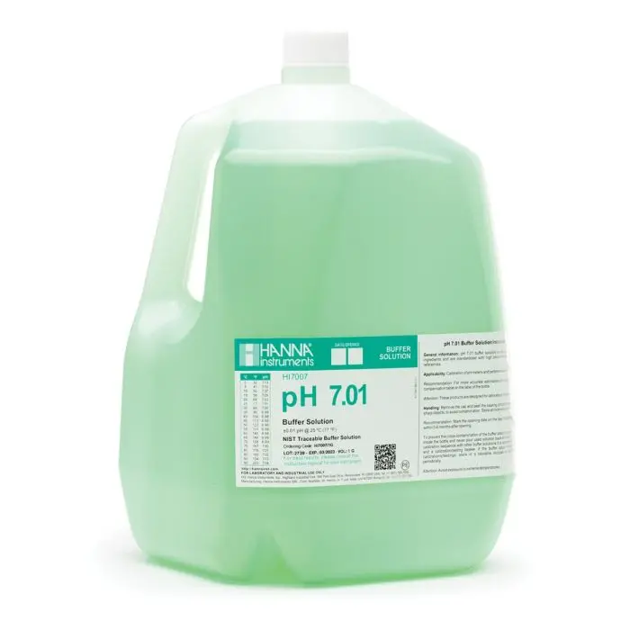 Hanna Standard Ph 7.01 Buffer Solution, 4000 Ml 1