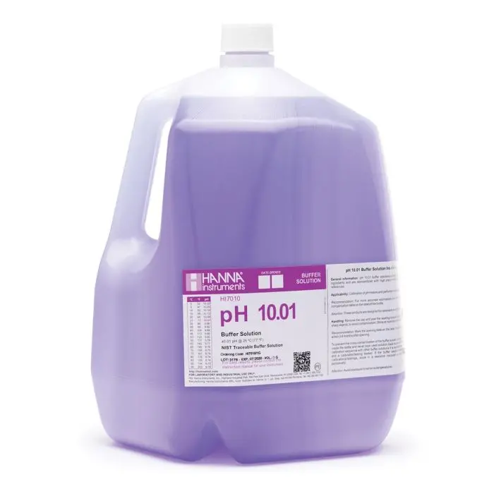 Hanna Standard Ph 10.01 Buffer Solution, 4000 Ml 1