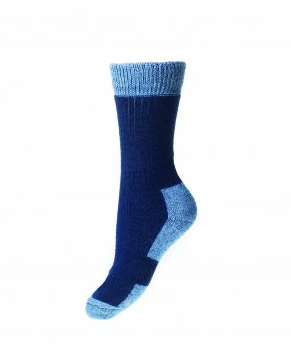 House Of Cheviot Lady Glen Technical Socks - Navy 1