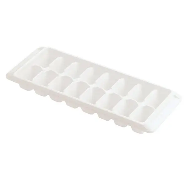 White Ice Cube Tray, Plastic 1