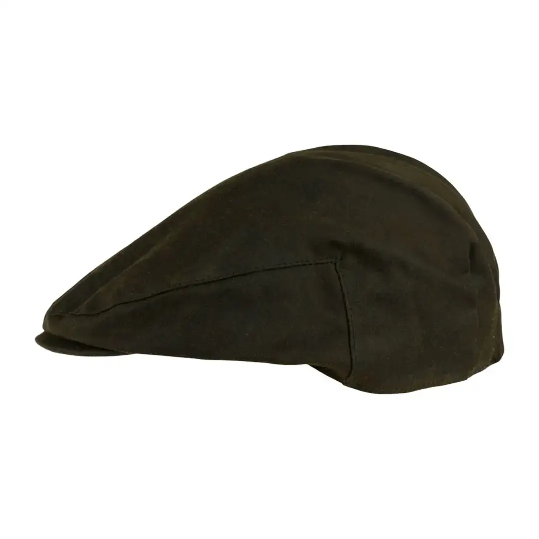 Jack Pyke Junior Wax Flat Cap - Green 1