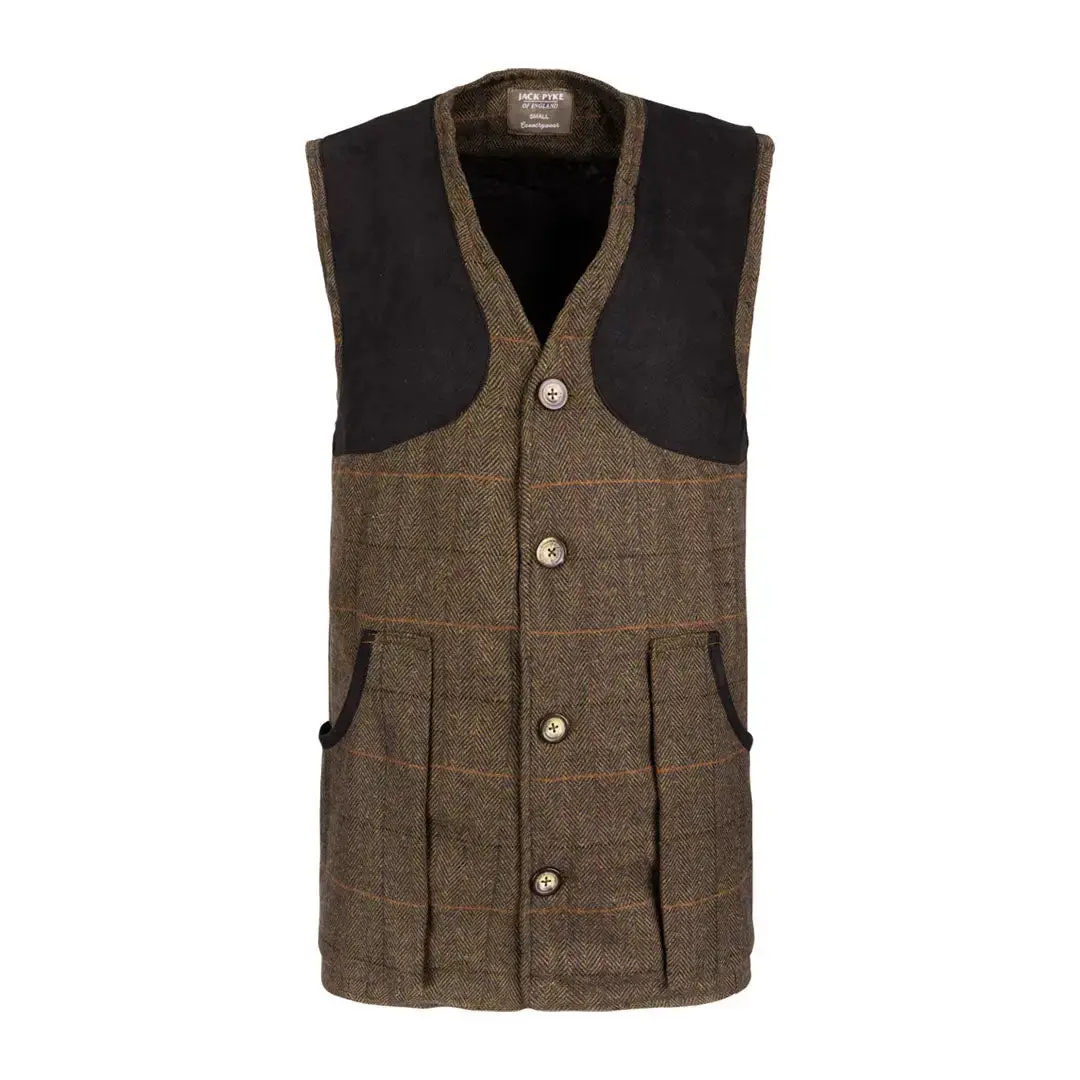 Jack Pyke Shooting Vest - Brown 1