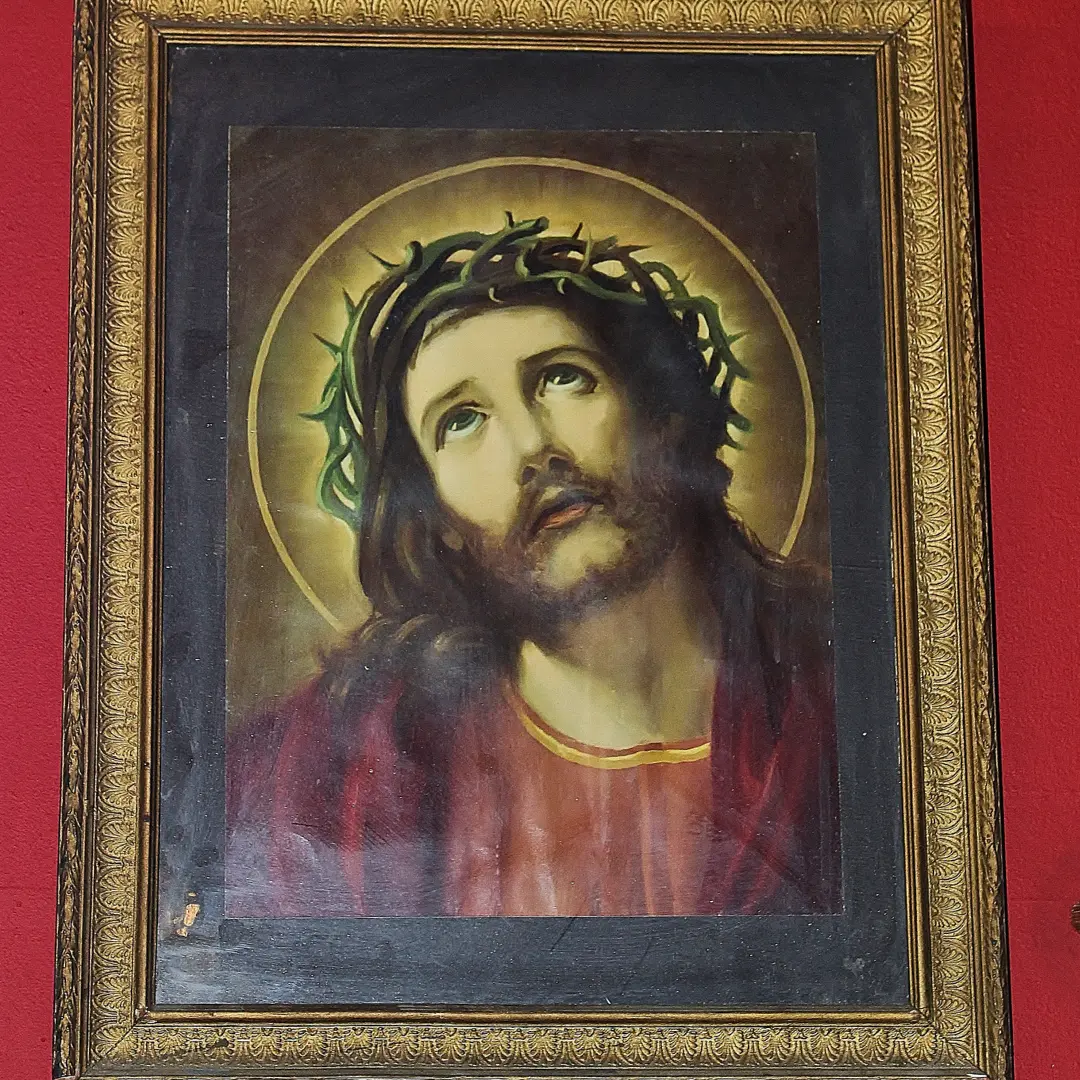 An Antique Religious Artwork - Sold 1