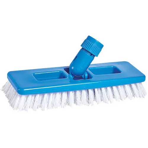 Universal Swivel Scrub Brush , 9" L, Polypropylene Bristles 1
