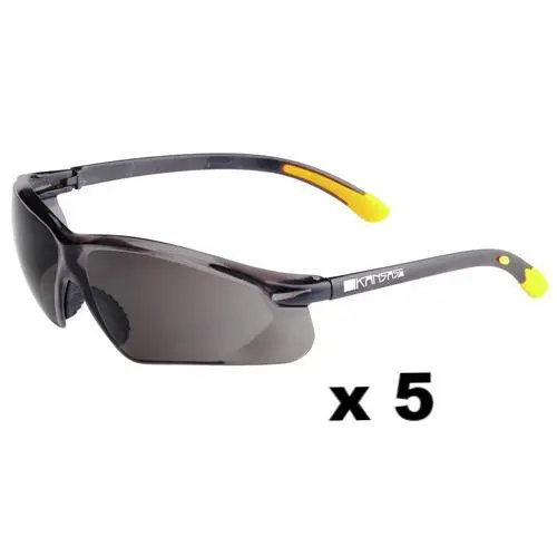 Maxisafe Kansas Safety Glasses As/Nzs1337 Anti Scratch Fog Coating Smoke X 5 1