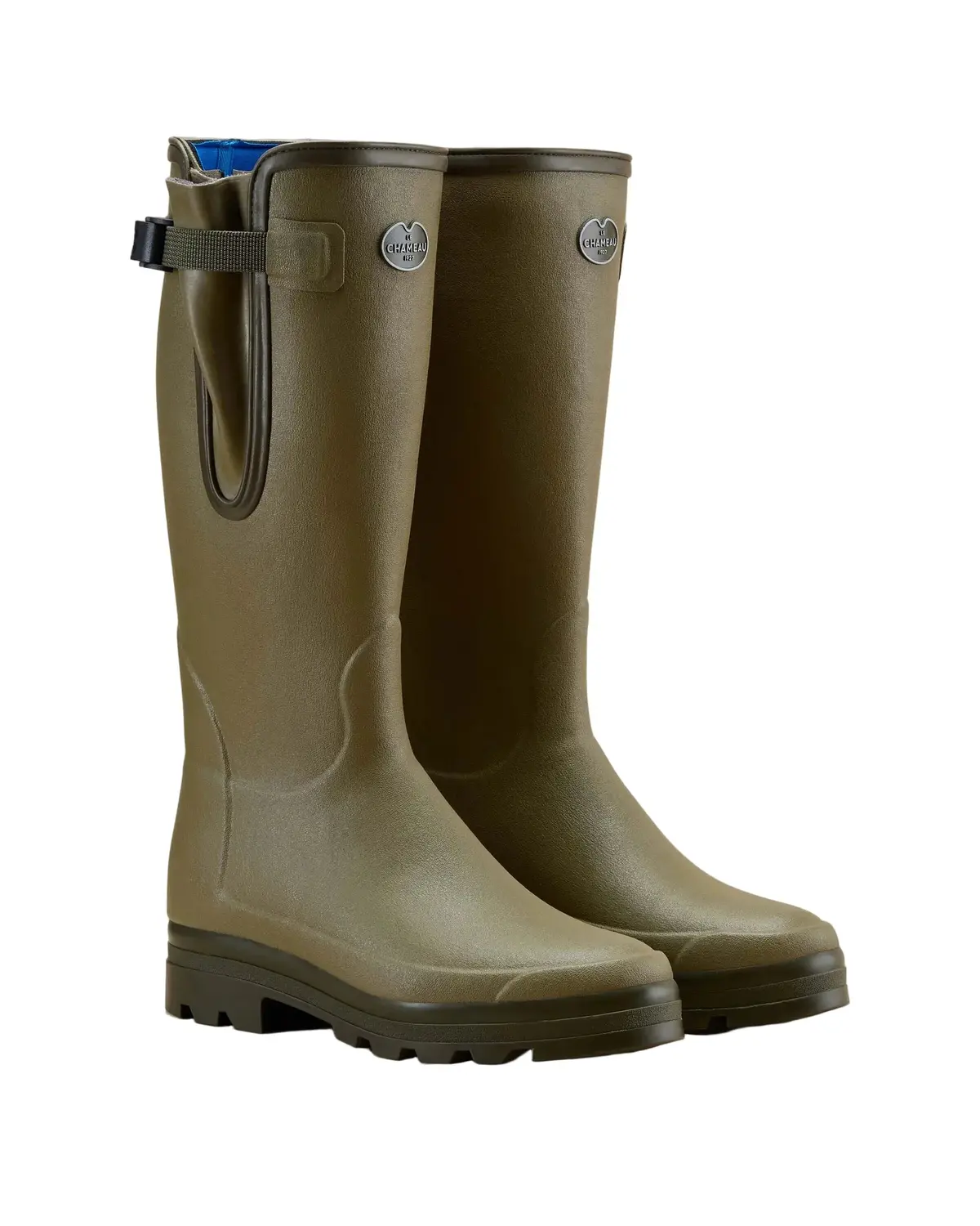 Le Chameau Men's Vierzonord Wellingtons - Vert Vierzon 1