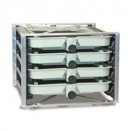Marisource Vertical Incubator, 4 Tray, Salmon Screen 1