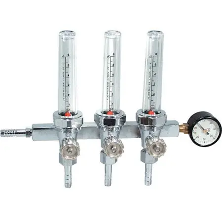 Oxygen Flow Meter Manifold, 3-Way 1