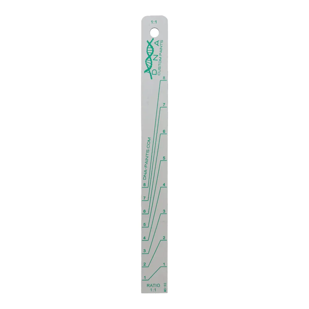 Dna Paints Aluminium Mixing Stick Green 3:1 & 1:1 Ratio 250Mm 1
