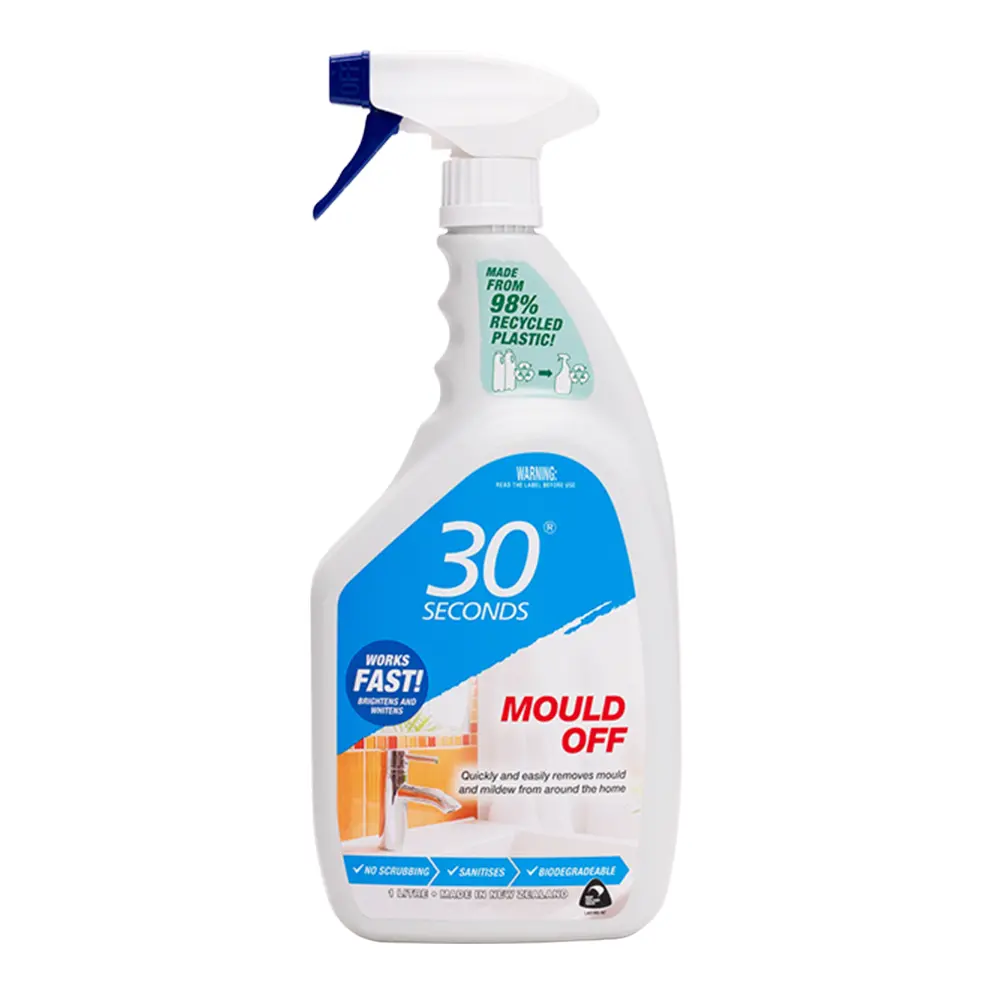 30 Seconds Mould Off 1L Mould & Mildew Stain Cleaner Spray 1